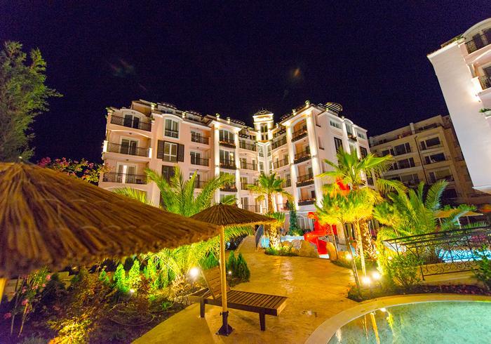 Romance Marine Aparthotel Sunny Beach Ngoại thất bức ảnh