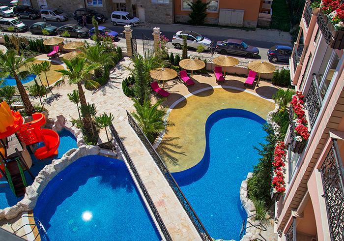 Romance Marine Aparthotel Sunny Beach Ngoại thất bức ảnh