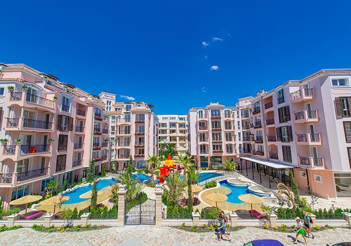 Romance Marine Aparthotel Sunny Beach Ngoại thất bức ảnh