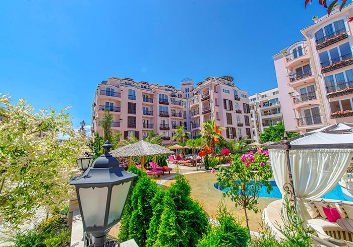 Romance Marine Aparthotel Sunny Beach Ngoại thất bức ảnh